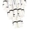 Z-Lite Cayden Chandelier, 27-Light, 36 In.W x 16.75 In.H, Matte Black/Clear + Etched Opal 1946P-27R-MB - alternate 7